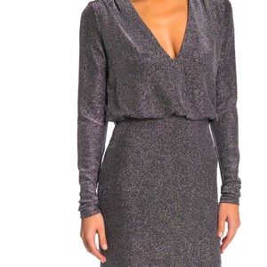 Women’s metallic dress